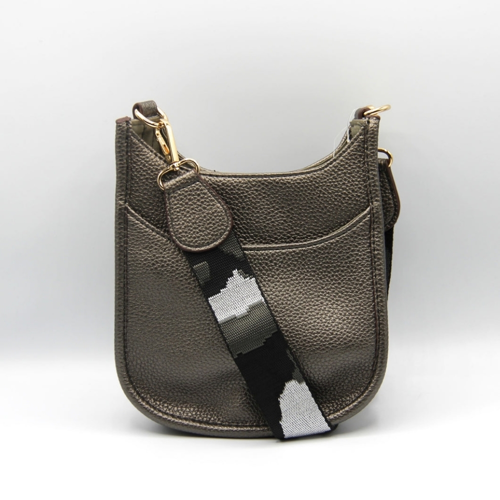 Messenger Bag Mini Pewter Size OS